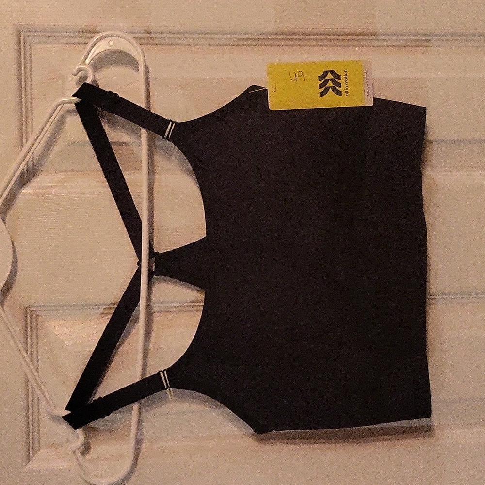 All In Motion Sports Bras Size XL NWT White, Black